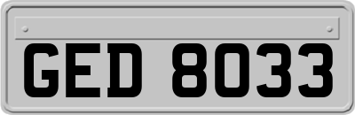 GED8033