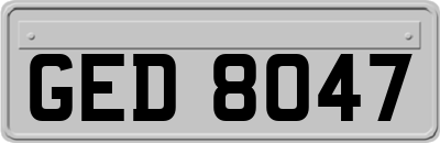 GED8047