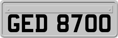 GED8700