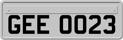 GEE0023