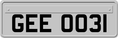 GEE0031