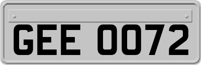 GEE0072