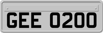 GEE0200