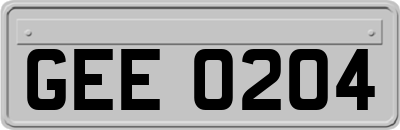 GEE0204