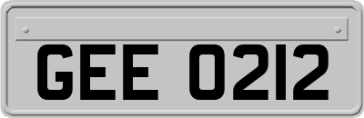 GEE0212