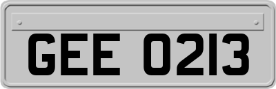 GEE0213