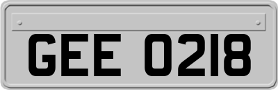 GEE0218