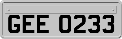 GEE0233