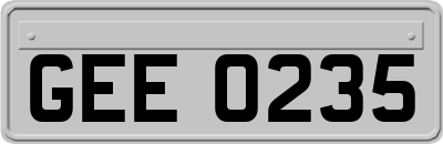 GEE0235