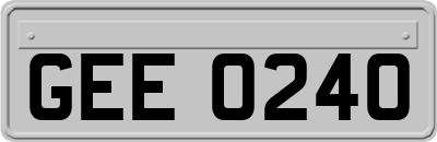 GEE0240