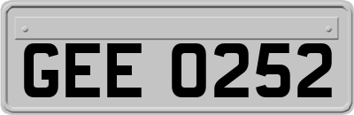 GEE0252