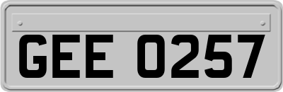 GEE0257