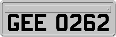 GEE0262