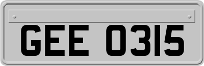 GEE0315