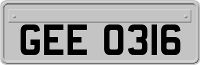 GEE0316