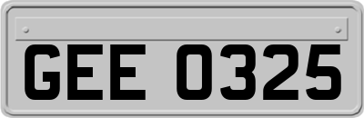 GEE0325
