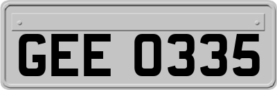 GEE0335