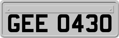 GEE0430