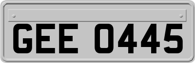 GEE0445