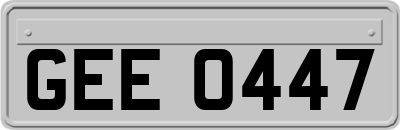 GEE0447