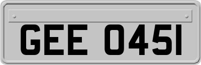 GEE0451