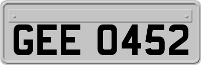 GEE0452