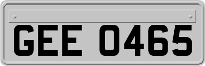 GEE0465