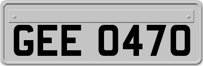 GEE0470
