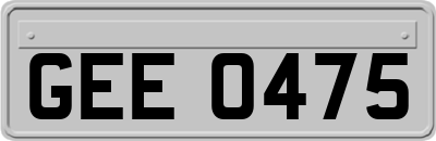 GEE0475
