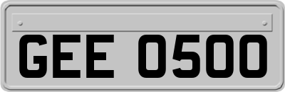 GEE0500
