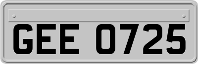 GEE0725