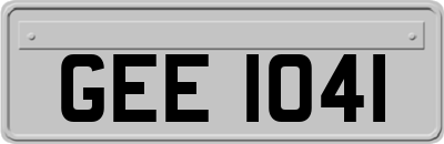 GEE1041