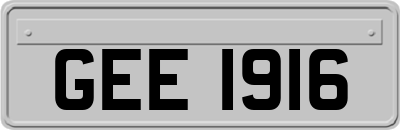 GEE1916