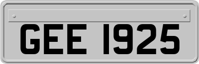 GEE1925