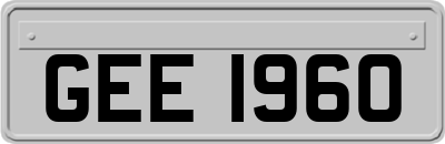 GEE1960