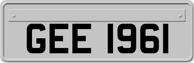 GEE1961