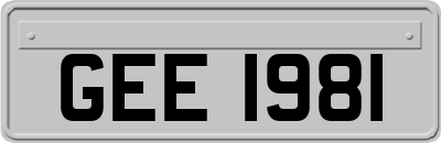 GEE1981