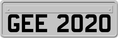 GEE2020