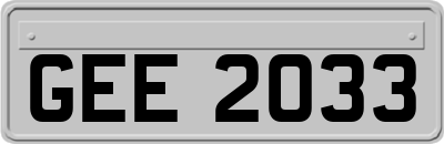 GEE2033