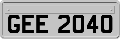 GEE2040