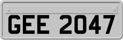 GEE2047