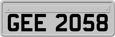 GEE2058