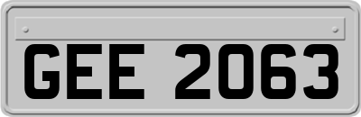 GEE2063