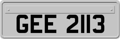 GEE2113