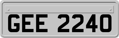 GEE2240