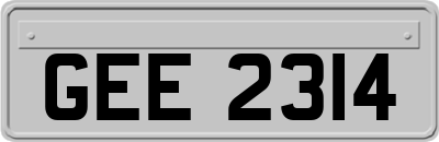 GEE2314