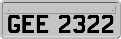 GEE2322