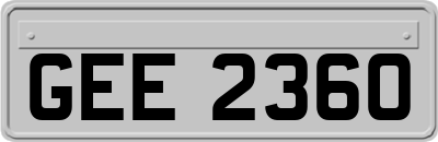 GEE2360