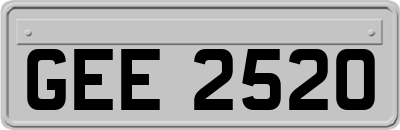 GEE2520