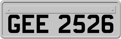 GEE2526